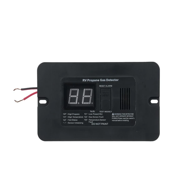 Digitális lakóautó propángáz érzékelő 85 dB hangos riasztással, DC 12 V (kis méretű)