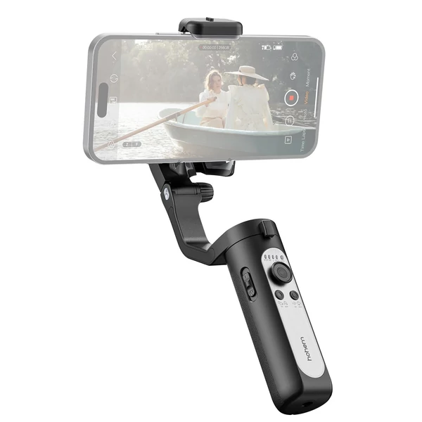 hohem iSteady XE 3 tengelyes okostelefonos karimbal stabilizátor - Fekete, töltőlámpa nélkül