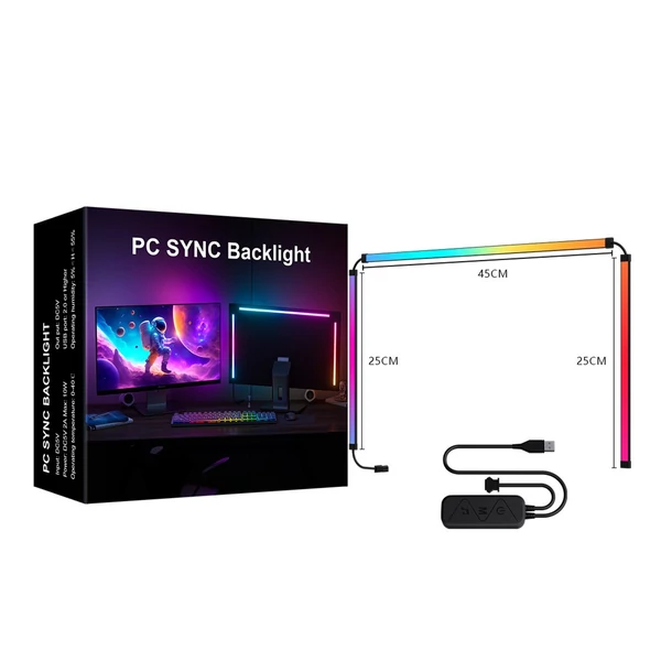 RGB Phantom Ambiance kijelző, LED fénysáv - 24 hüvelykes