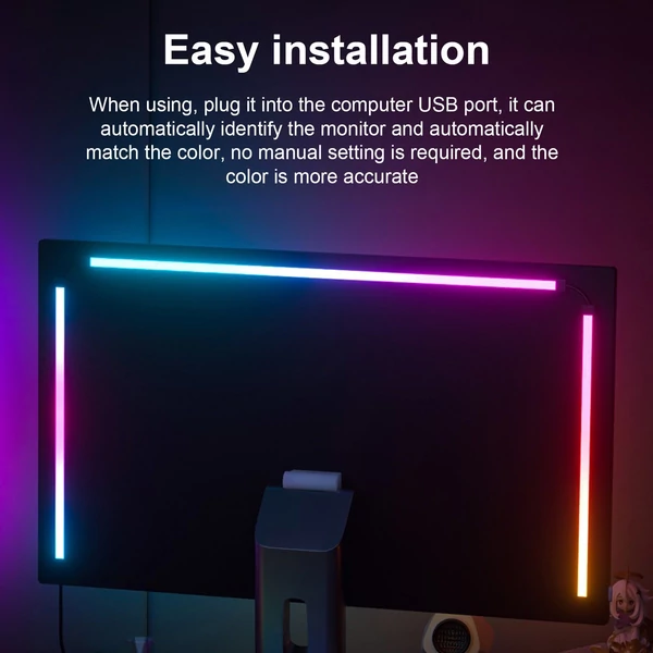 RGB Phantom Ambiance kijelző, LED fénysáv - 27 hüvelykes