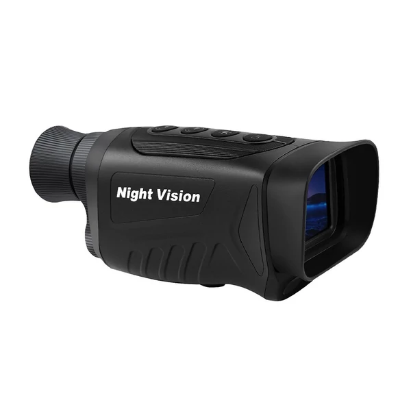 Éjjellátó monokulár, 2,5K videó / 40 MP fotó / 8X zoom infravörös monokulár - Fekete