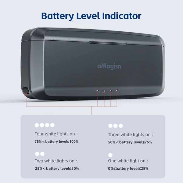 aMagisn AC11 3 foglalatos Power Bank, 20 W-os akkumulátordoboz, akkumulátortöltő