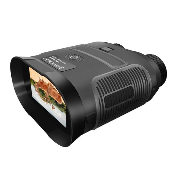 Infravörös éjjellátó távcső, 2,5K UHD 40MP - Fekete