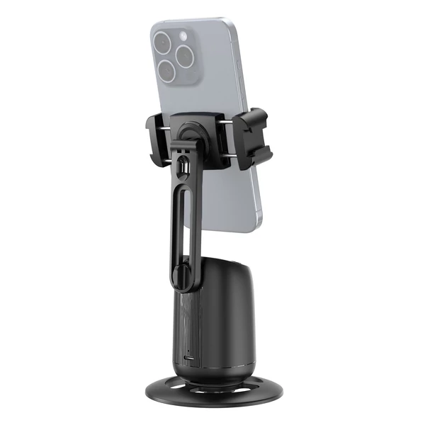 P05 360 fokos automatikus arckövető karmantyú, automatikus nyomkövető telefontartó