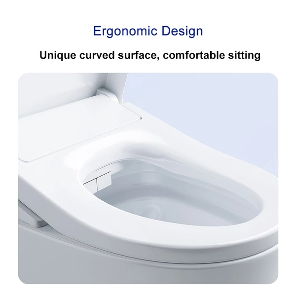 Smartmi 2 Pro intelligens WC-ülés - fűtött, automatikus öblítés, LED világítás, öntisztító fúvóka