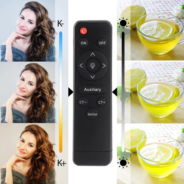 Stúdió LED lámpakészlet, 3000K-6000K LED lámpa
