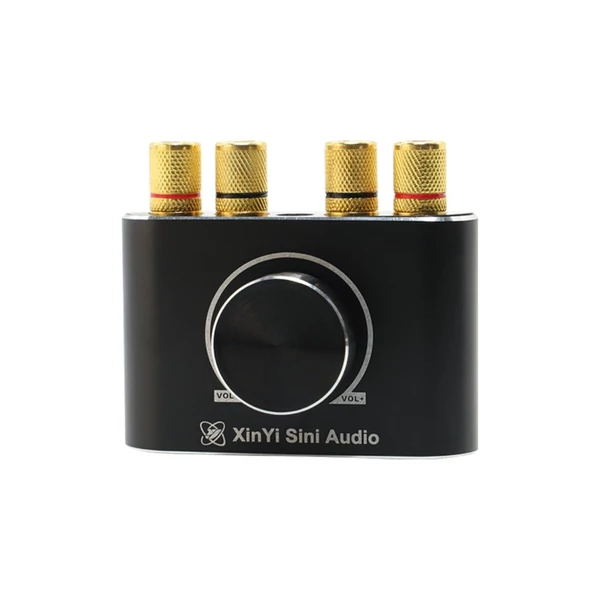 100W+100W BT 5.1 vezeték nélküli audio teljesítményerősítő - Fekete
