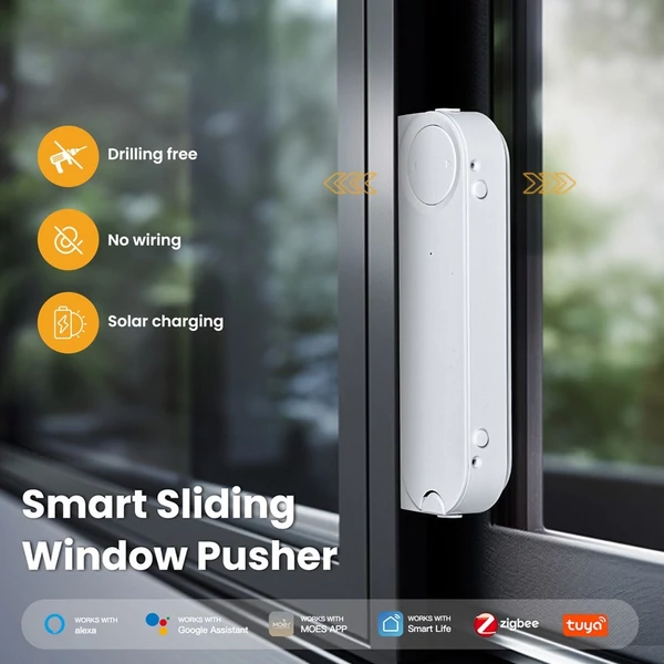 Tuya ZigBee intelligens háztartási tolóablak, tolóajtó