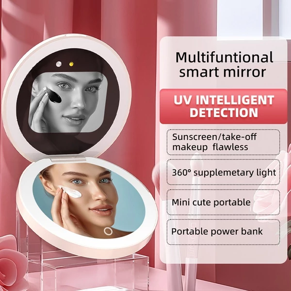Intelligens fényvédő UV-tükör UV-kamerával a fényvédő teszt LED-es kitöltő lámpájához