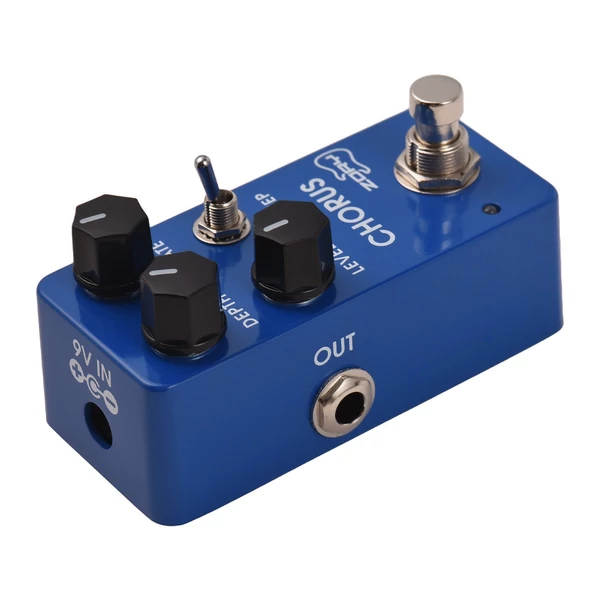 ZORY Z-05 gitár analóg kórus effektus pedál sokoldalú kezelőszervekkel és valódi megkerülővel