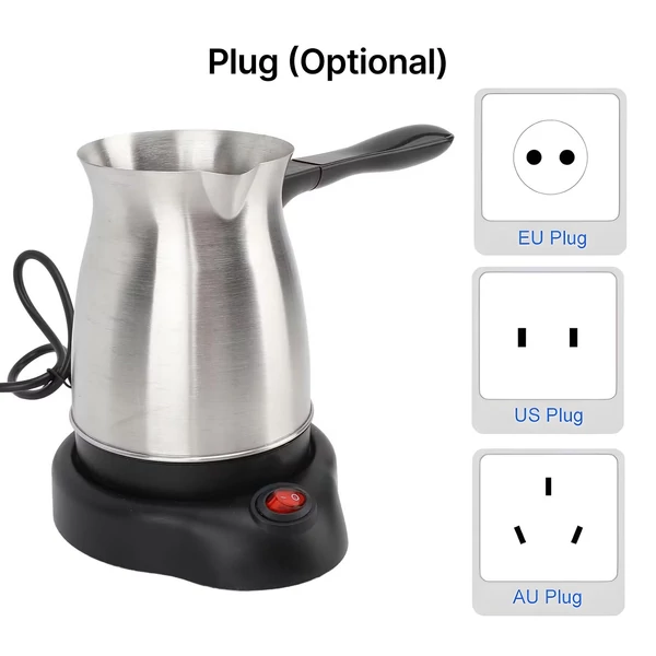 Elektromos török kávéfőző gép 600 ml-es kávéskannával