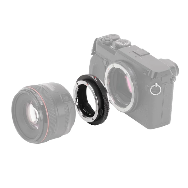 VILTROX EF-GFX II autofókusz objektív, rögzítő adapter gyűrű
