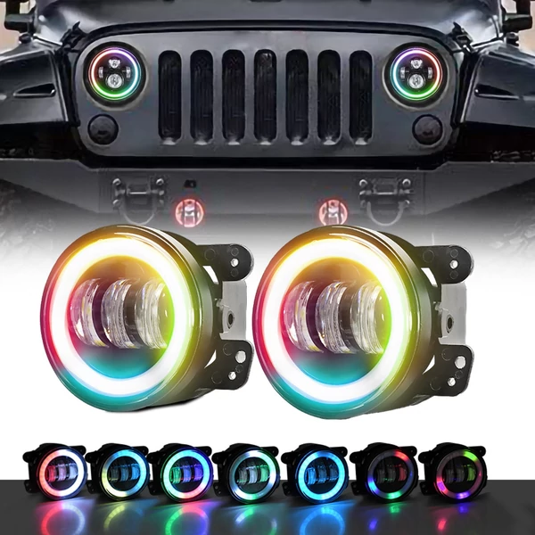 4 hüvelykes 200 W-os LED ködlámpák, autó LED ködlámpák