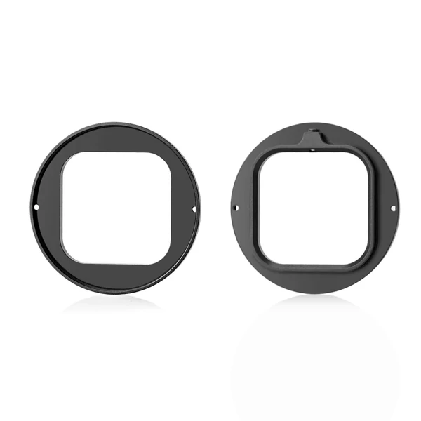 PULUZ PU969B sportkamera, UV lencseszűrő, szűrőadapter gyűrűvel, lencsevédő