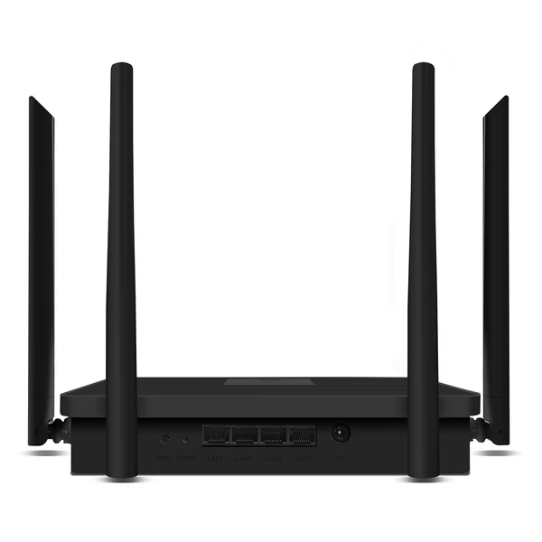 Internet router, nagy teljesítményű 1200M kétsávos vezeték nélküli router