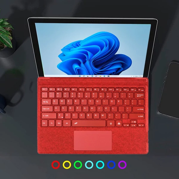 Microsoft Surface Keyboard Pro 3/4/5/6/7, BT 5.1 - Szürke