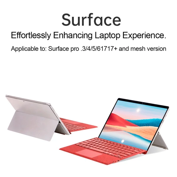 Microsoft Surface Keyboard Pro 3/4/5/6/7, BT 5.1 - Szürke