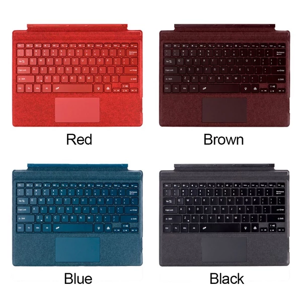 Microsoft Surface Keyboard Pro 3/4/5/6/7, BT 5.1 - Piros