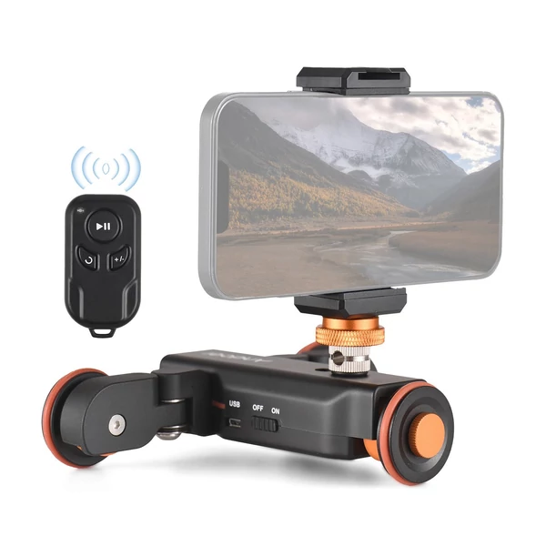 Andoer motoros kamera, Video bölcvső skálajelzéssel, Auto bölcső motoros videocsúszka