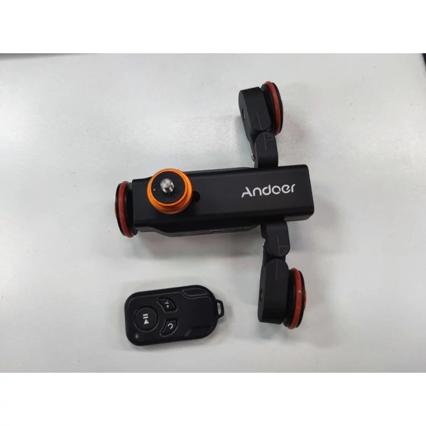 Andoer motoros kamera, Video bölcvső skálajelzéssel, Auto bölcső motoros videocsúszka