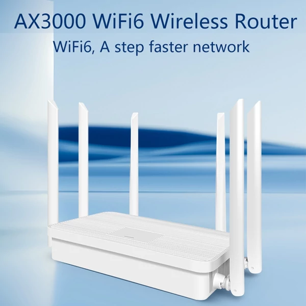 Wifi routerek vezeték nélküli internethez, WiFi6, 3000Mbps kétsávos router