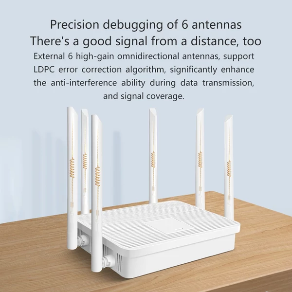 Wifi routerek vezeték nélküli internethez, WiFi6, 3000Mbps kétsávos router