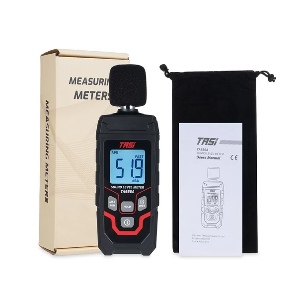 TASI TA656A 30~130dB hangszintmérő, decibelmérő