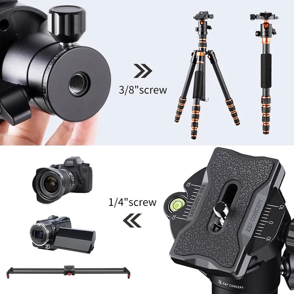 K&F CONCEPT BH-28L gömbfejű állványra szerelhető adapter