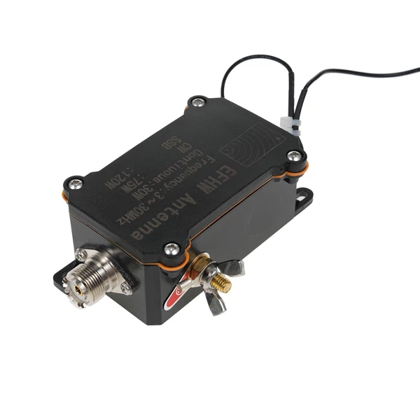 3-30 MHz-es EFHW antenna, tápfeszültség végantenna, 1:49 szélessávú mini rádióantenna