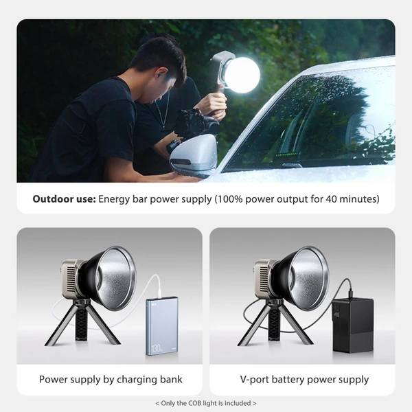 Manbily hordozható RGB videolámpa, fényképezési LED videolámpa