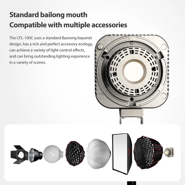 Manbily hordozható RGB videolámpa, fényképezési LED videolámpa