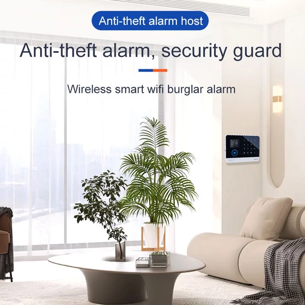 4G WiFi vezeték nélküli otthoni riasztórendszer, barkács intelligens vezeték nélküli riasztórendszer