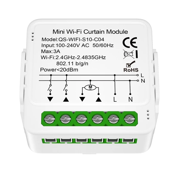 Tuya intelligens függönykapcsoló modul, intelligens otthoni készülék - WiFi