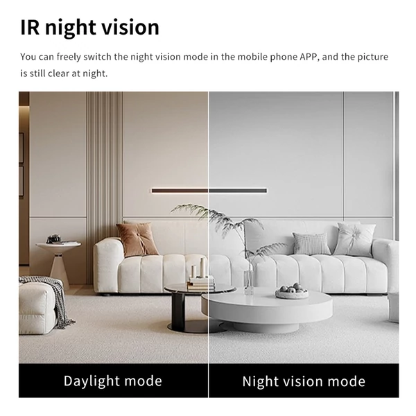 A5 1080P intelligens WiFi kamera, mini vezeték nélküli biztonsági kamera