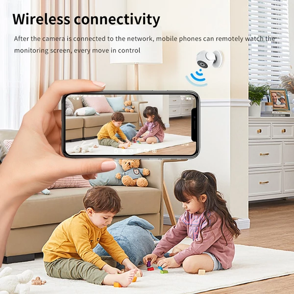 A5 1080P intelligens WiFi kamera, mini vezeték nélküli biztonsági kamera