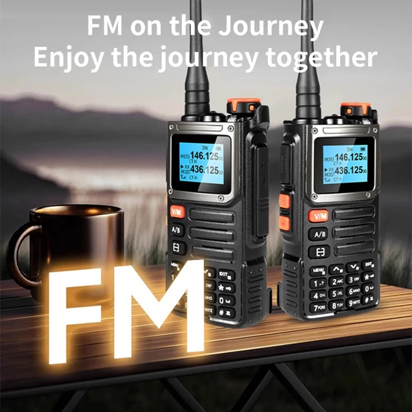 BAOFENG hordozható 5W-os kézi walkie-talkie interphone
