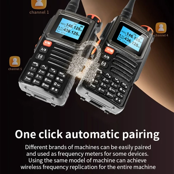 BAOFENG hordozható 5W-os kézi walkie-talkie interphone
