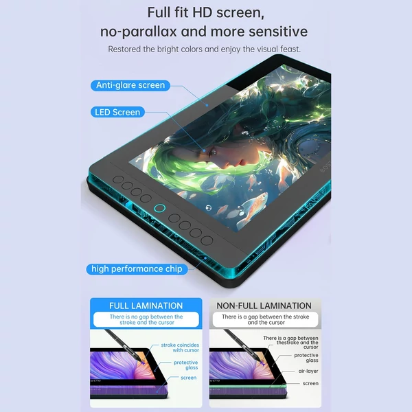 BOSTO BT-13HDK hordozható grafikus rajztábla