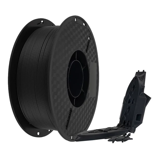 KINGROON 3D nyomtató HS-PLA izzószál, 1 kg 1,75 mm, standard 1 tekercs - Fekete