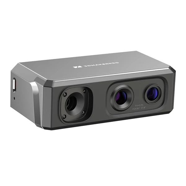 3DMakerpro Seal 3D szkenner 3D nyomtatóhoz 0,01 mm pontosságú 24 bites színes kamerával