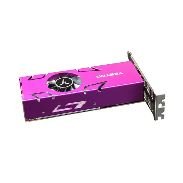 Yeston RX550-4G 4HD GA 4 képernyős grafikus kártya, 4 GB/128bit/GDDR5 memória