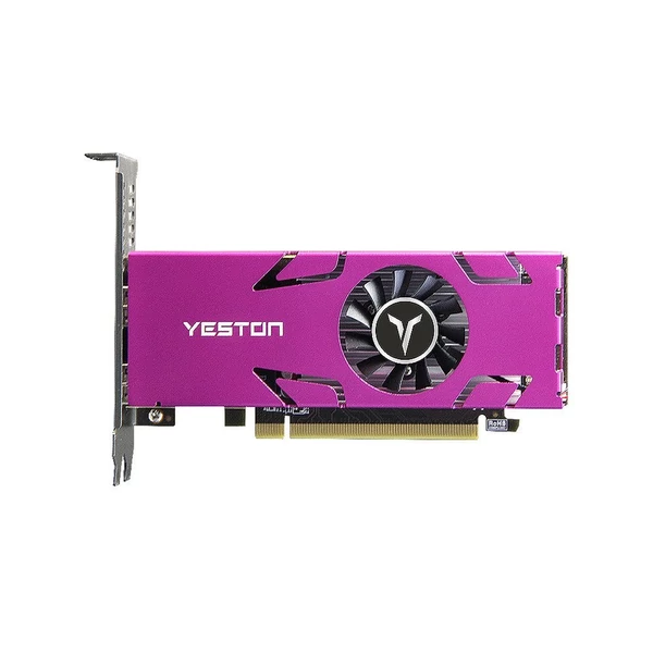 Yeston RX550-4G 4HD GA 4 képernyős grafikus kártya, 4 GB/128bit/GDDR5 memória