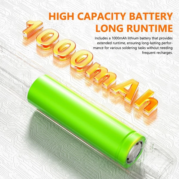 Hordozható elektromos USB forrasztópáka, többfunkciós intelligens forrasztótoll - Narancs