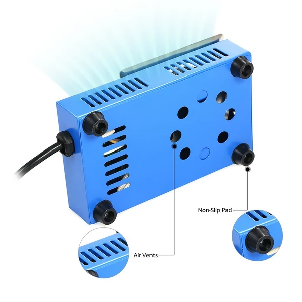 Mini ólommentes forrasztóedény, titán bevonatú, rozsdamentes acél forrasztóedény (220 V) - 100W 38mm 250g