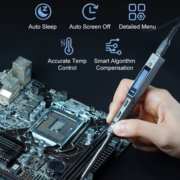 Mini intelligens forrasztóállomás hordozható forrasztópáka - 3-as típus