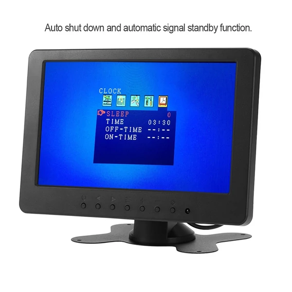 S701 7 hüvelykes TFT LCD monitor képernyő, 16:9, 1024 * 600
