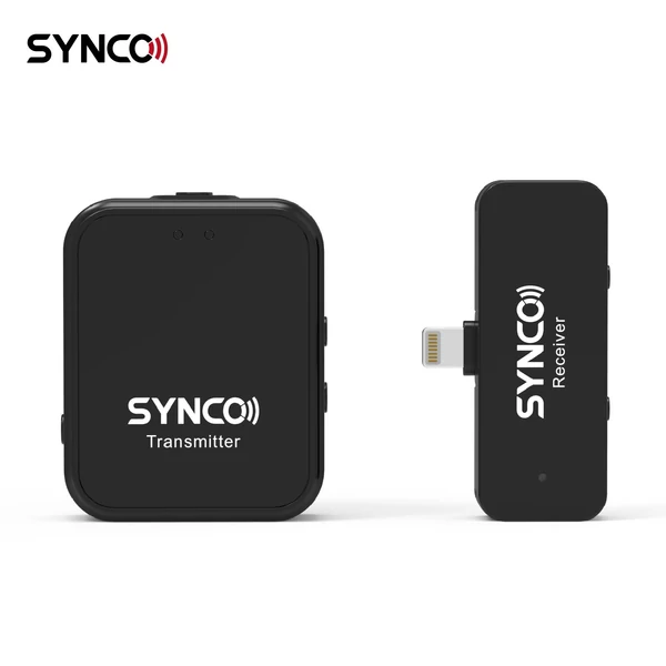 SYNCO G1L 2.4G vezeték nélküli mikrofonrendszer csíptetős adóval
