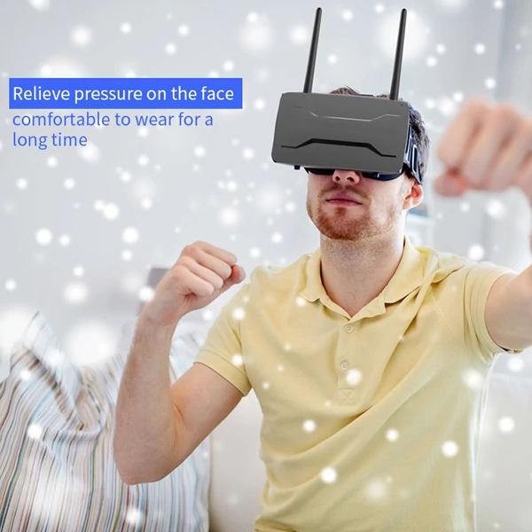 5,8 GHz-es FPV szemüveg, magával ragadó repülési szemüveg