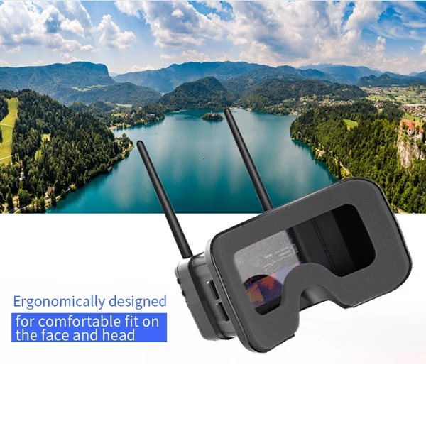 5,8 GHz-es FPV szemüveg, magával ragadó repülési szemüveg