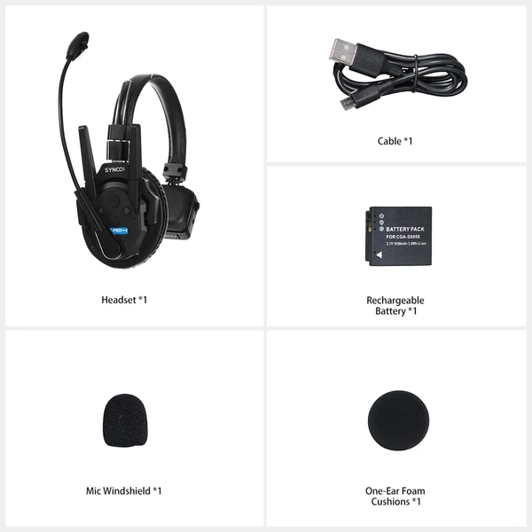 SYNCO Xtalk XPro1 vezeték nélküli fejhallgató rendszer - 1 db